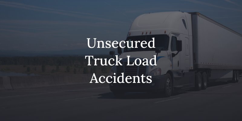 Unsecured truck load accident in Kansas City
