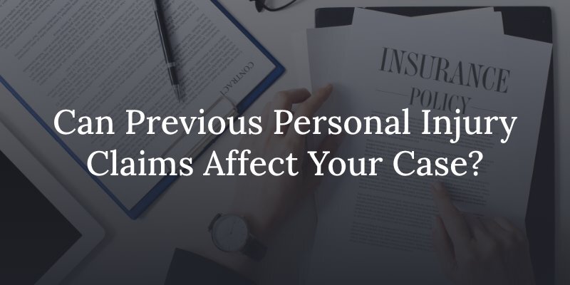 previous injury claims and how the affect your current case