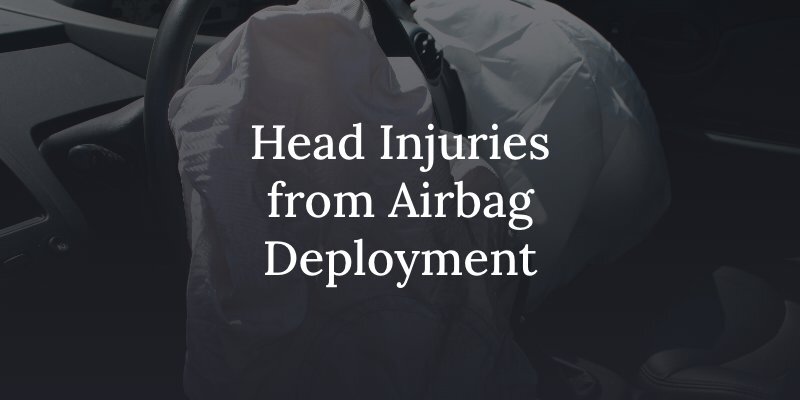 concussion from airbag deployment