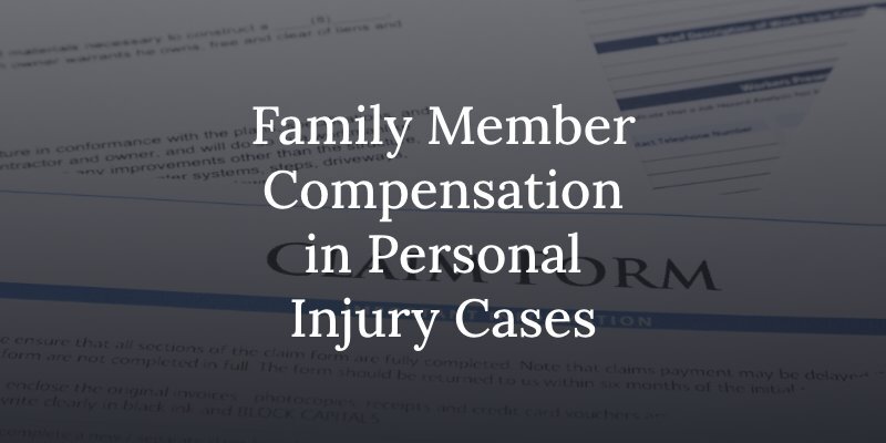 can family members recover compensation in a personal injury case?