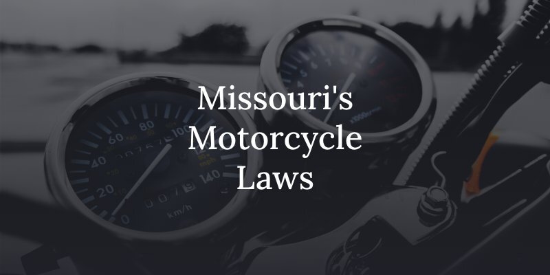 how missouri's motorcycle accident laws influence cases
